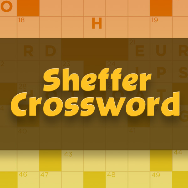 It is a photo of Sheffer Crossword Printable in crossword clue It is an image of Sheffer Crossword Printable in crossword clue